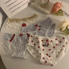 Women's Cute Strawberry Printed Lingeries