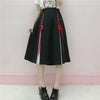 Lolita High-waisted Drawstring Skirt - Kawaiifashion
