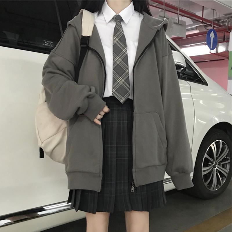 Manteaux de sport de couleur pure de la mode coréenne pour femmes