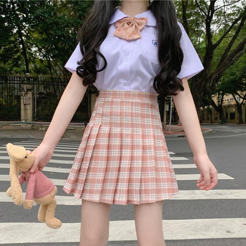 Harajuku A-line Pleat Skirt-Kawaiifashion