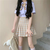 Harajuku A-line Pleat Skirt-Kawaiifashion