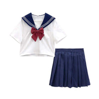 Harajuku High-waist Pleat Skirt-Kawaiifashion