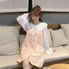 Harajuku Single-breasted Dress With Pocket-Kawaiifashion