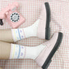 Harajuku Strawberry Printed Socks-Kawaiifashion