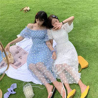 Harajuku Two-layer Flare Sleeved Dress-Kawaiifashion
