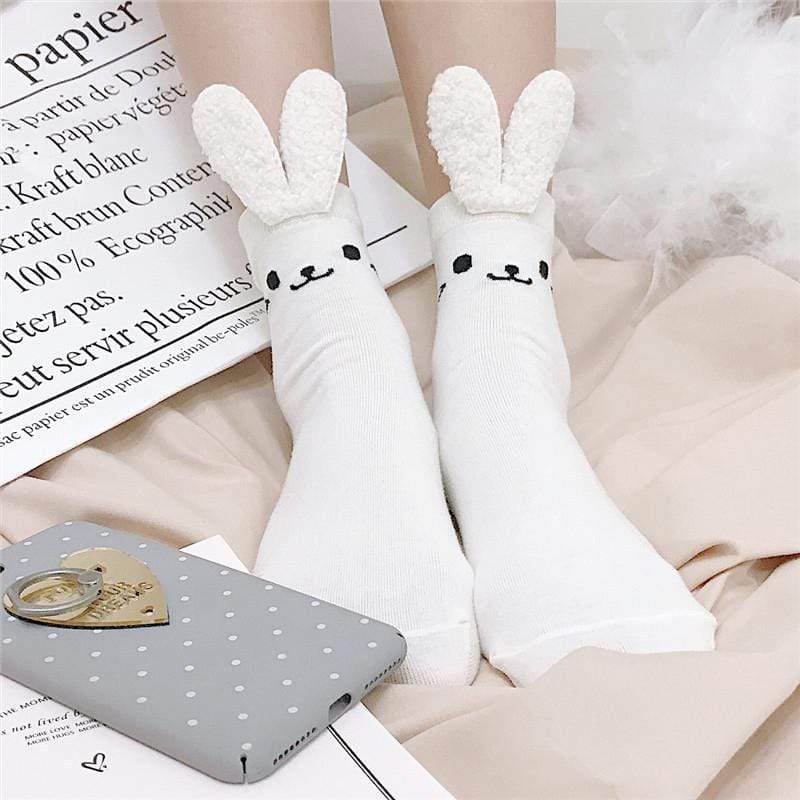 Носки Kawaii Rabbit Ear Socks-Kawaiifashion