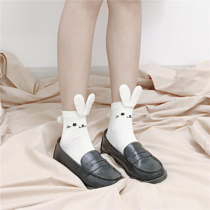Носки Kawaii Rabbit Ear Socks-Kawaiifashion