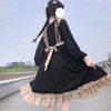 Lolita Falbala A-line Dress With Bowknot-Kawaiifashion