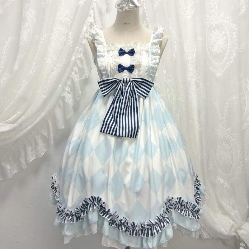 Lolita High-waist Lace Dress-Kawaiifashion