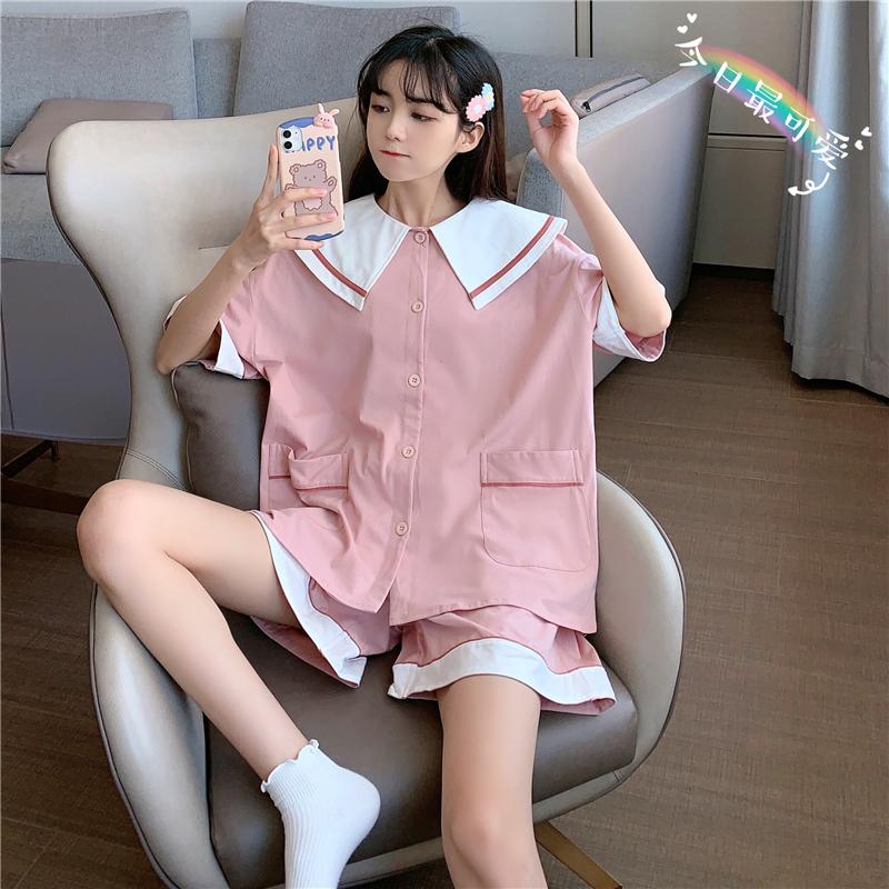 Harajuku Rabbit Ears Pink Pajamas-Kawaiifashion