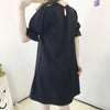 Kawaii Lace Stitching A-line Dress-Kawaiifashion
