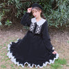 Lolita Floral Circle Dress - Kawaiifashion