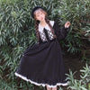 Lolita Floral Circle Dress - Kawaiifashion