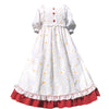 Lolita Square Collar Mid-length Dress-Kawaiifashion
