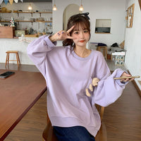 Women's Casual Long Sweaters With Little Bear Doll 