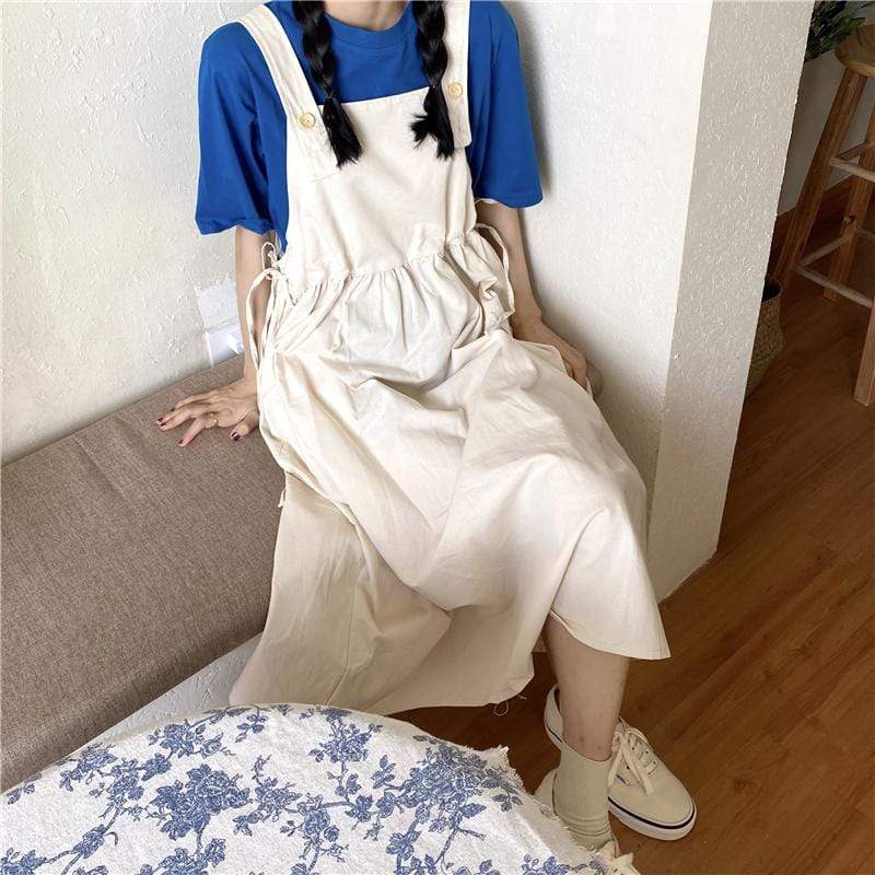 Women's Cute High-waisted Dresses With Pocket-Kawaiifashion