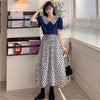 Women's Cute High-waisted Flower Printed Skirts-Kawaiifashion