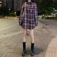Женские юбки на молнии с завышенной талией Harajuku-Kawaiifashion