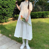 Women's Harajuku Ruffles High-waisted Dresses-Kawaiifashion