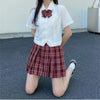 Women's Harajuku Short Sleeved Shirts With Pocket-Kawaiifashion