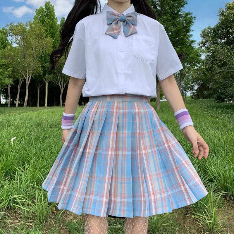 Einfarbige Harajuku-Hemden für Damen – Kawaiifashion
