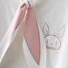 Kawaiifashion Women's Kawaii Bunny Ear Lace-up Rabbit Printed Tees With Hood