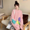 Kawaiifashion Women's Korean Fashion Contrast Color Sweaters
