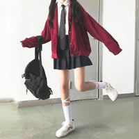 Manteaux en velours côtelé de mode coréenne Kawaiifashion pour femmes