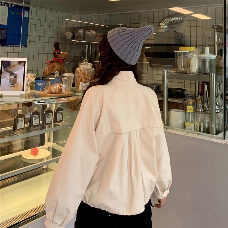 Женские корейские модные однотонные пальто с расклешенными рукавами-Kawaiifashion
