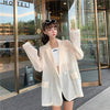 Women's Korean Fashion Sun-resistant Thin Coat-Kawaiifashion