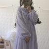 Women's Lace Ruffles Mesh Dress-Kawaiifashion