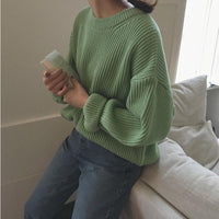 Женские винтажные свободные свитера