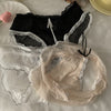 Kobine AS PICTURE / F Women's Kawaii Sheer Lace Underwear Set