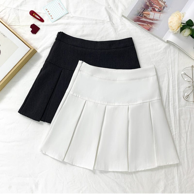 Kobine Women's JK High-waisted A-line Skirt
