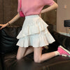 Kobine Women's JK Multilayer A-line Pleated Skirt